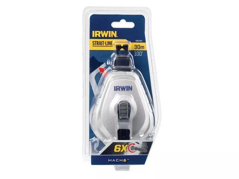 Irwin Strait-Line STL10507681 6X Chalk Line Reel 30m/100ft