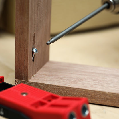 TITMAN Twin Pocket Hole Jig Kit with Driver and Drill Bit and Spare Drill Bit