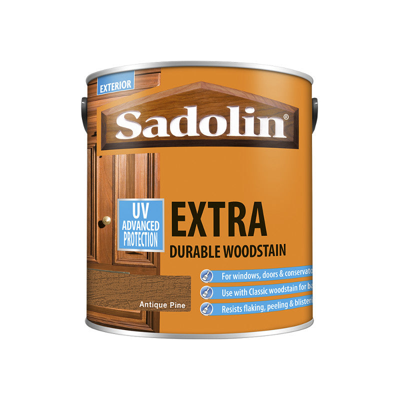Sadolin Classic or Extra Woodstain 1 litre or 2.5 Litre All Colours available.
