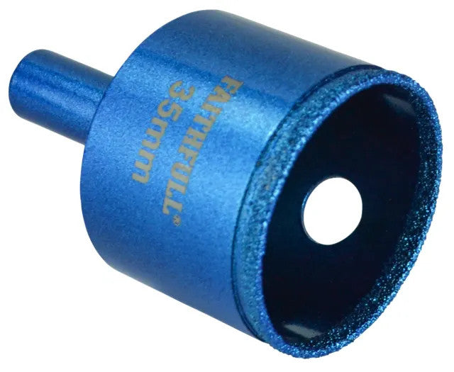 Faithfull Diamond Ceramic Mini Holesaw 5mm, 6mm,8mm,10mm,16mm & 35mm