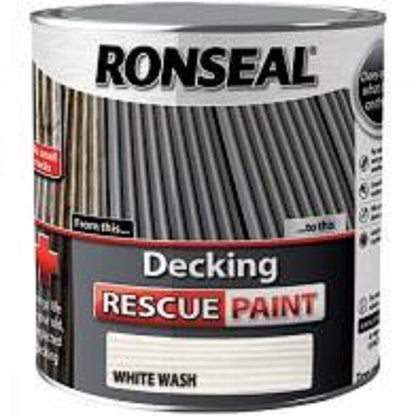 Ronseal Decking Rescue Paint - 2.5L- All Last Colours, Last Chance to Buy