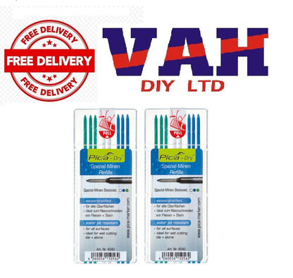 PICA DRY REFILLS WATER JET RESISTANT - BLUE, GREEN, & WHITE - 4040