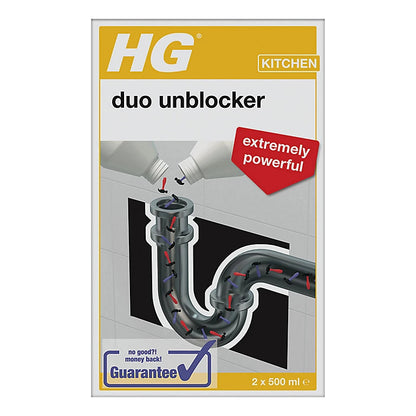 HG Duo Drain Unblocker 1L