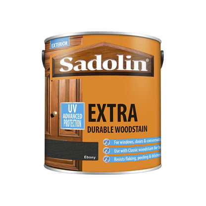 Sadolin Classic or Extra Woodstain 1 litre or 2.5 Litre All Colours available.