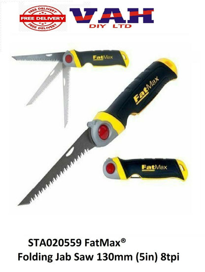 Stanley FatMax Folding Jabsaw 130mm (5in) 8 TPI (FMHT0-20559)