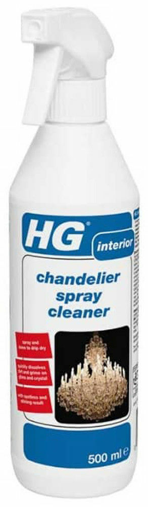 HG Chandelier Spray Cleaner 500ml - Spotless And Shining Results Cleans in Situ