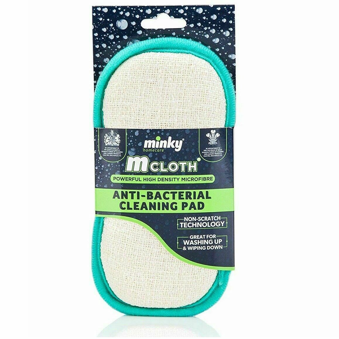 Minky M Cloth Anti-Bacterial Cleaning Pad Powerful High Density Microfibre