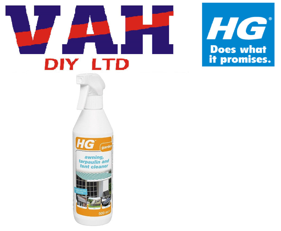 HG Awning Tarpaulin and Tent Cleaner 500ml