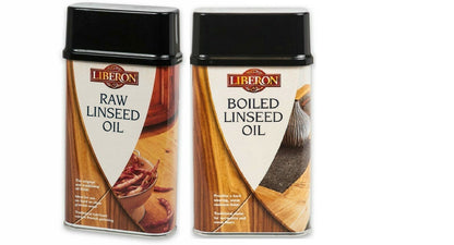 Liberon Raw Linseed Oil + Boiled Linseed oil Traditional 250ml,500,1L