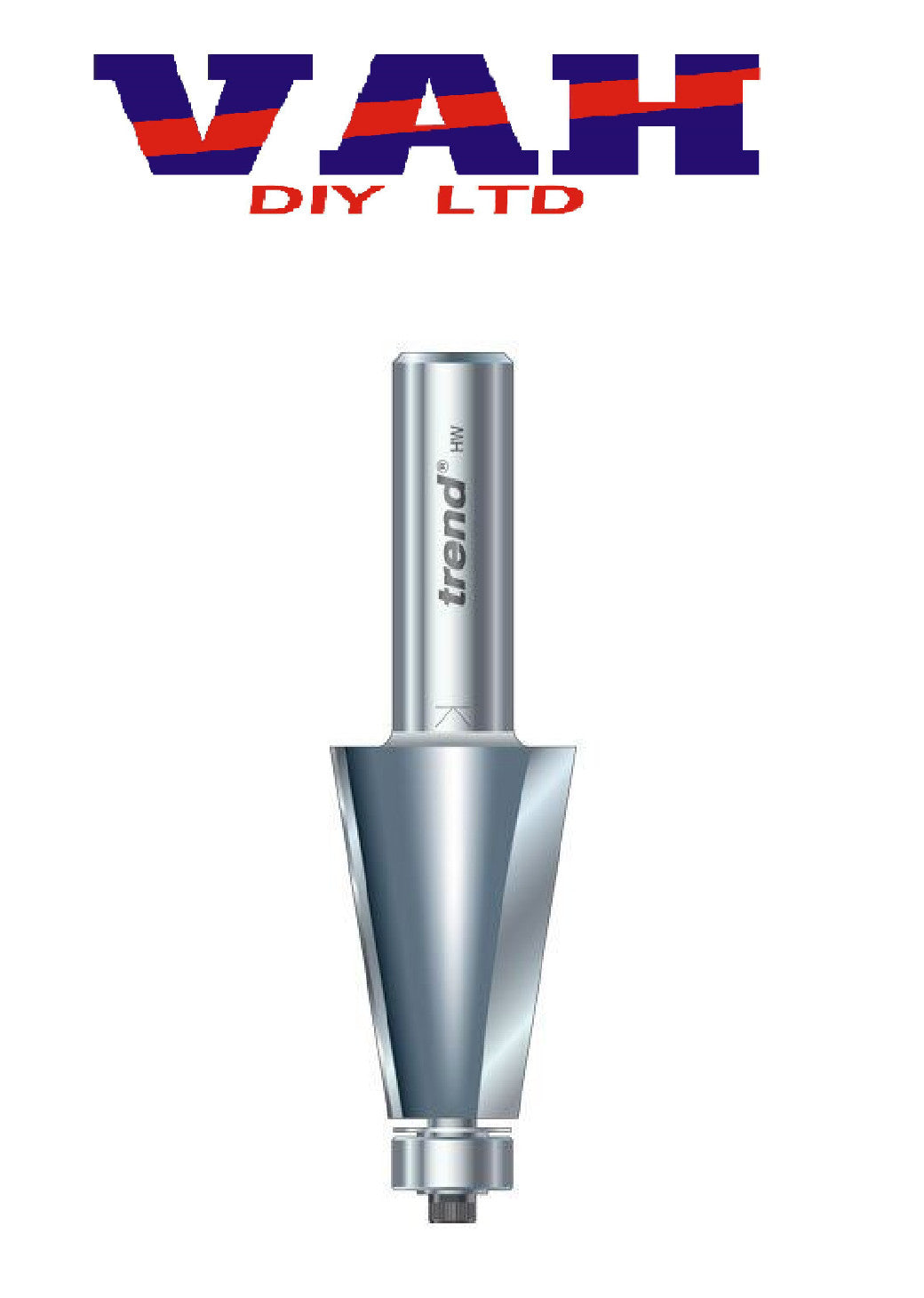 Trend Professional 1/2in Bevel Cutter Router Bit 80d 26mm