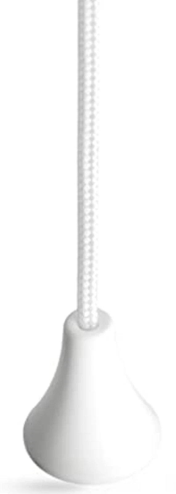 Toilet Light Pull Nylon Cord & Acorn White 1.5 Meter