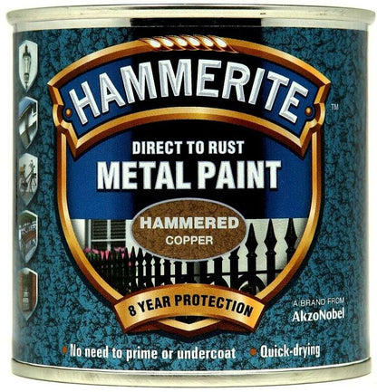 Hammerite Direct To Rust Quick Drying Metal Paint 250ml,  750ml, 2.5L Colours