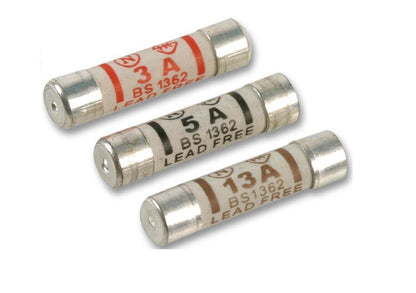 3A 5A 10A 13A Fuse Domestic Cartridge Plug Household Mains 3 5 10 13 Amp Fuses