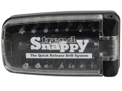 Trend Snappy Colour Ring Torsion Zone Bit Set 15pc