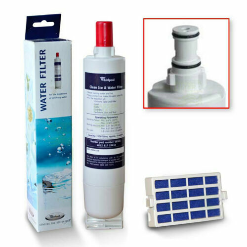 Whirlpool Genuine Fridge Water Filters New  SBS002, Capacity 1500L, Aprox 6month