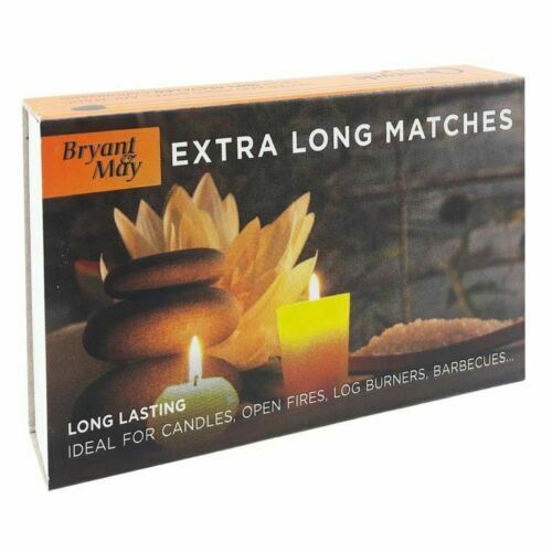 Bryant & May Extra Long Safety Matches Home Candle Fire Barbecue Long Lasting