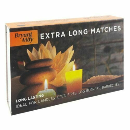 Bryant & May Extra Long Safety Matches Home Candle Fire Barbecue Long Lasting