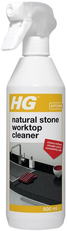 HG Natural Stone Worktop Cleaner 500ml (Granite / Marble)