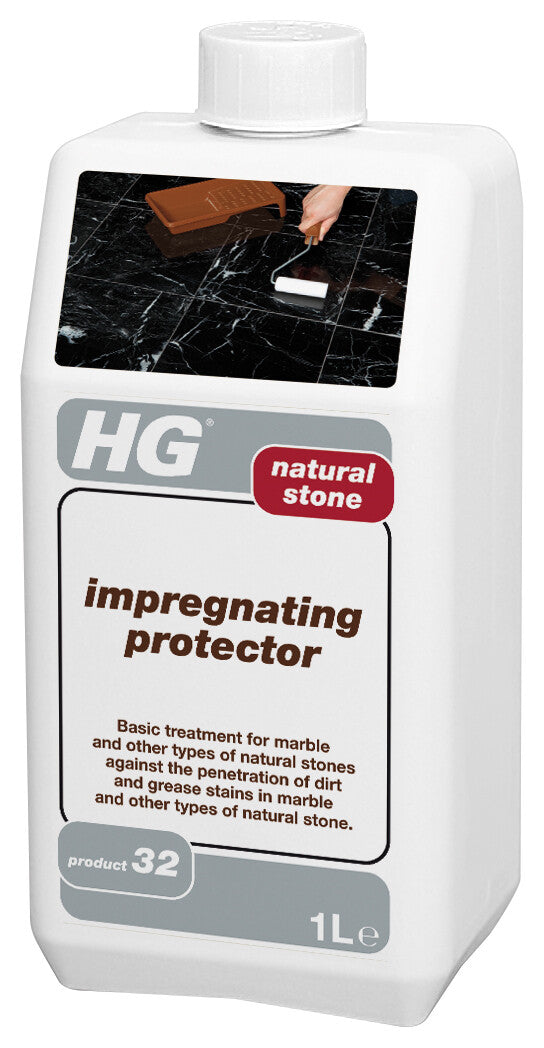 HG Natural Stone Impregnator Impregnating Protector Stone & Marble 1 Litre No 32