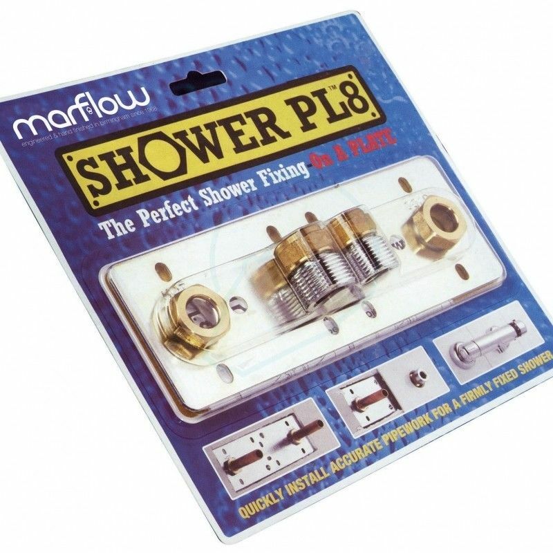 Shower Bracket Plate Marflow Shower PL8 FAST FIX Fit