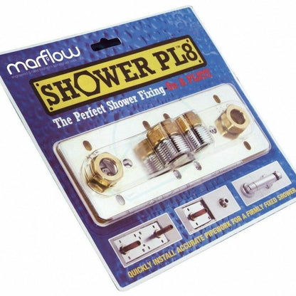 Shower Bracket Plate Marflow Shower PL8 FAST FIX Fit