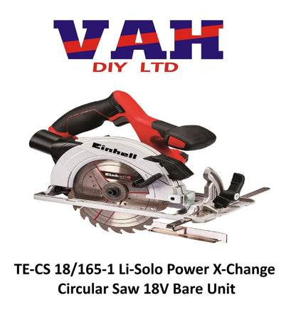 Einhell TE-CS 18/165-1 Li-Solo 18V Circular Saw Bare Unit