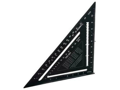 Faithfull Prestige Quick Square Black Aluminium 178mm (7in)