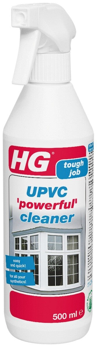 HG UPVC Powerful Cleaner Spray 500ml - Cleans UPVC Windows And UPVC Doors