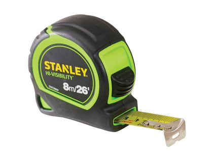 Stanley Hi-visibility/Hi-Viz Tylon Tape 8m (26ft)