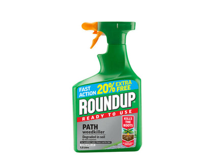 Ready To Use, Path Weedkiller 1.2L Kills Weeds Roots 20% Extra Free