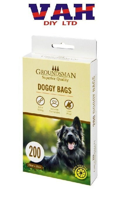 Doggy Poop Bags Pack of 200 Disposable