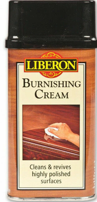 Liberon Burnishing Cream 500ml Removes Haze, Bloom and Water Marks from Wood