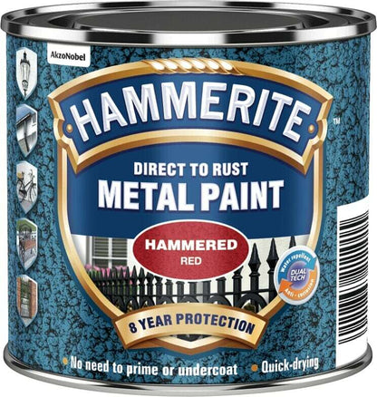 Hammerite Direct To Rust Quick Drying Metal Paint 250ml,  750ml, 2.5L Colours