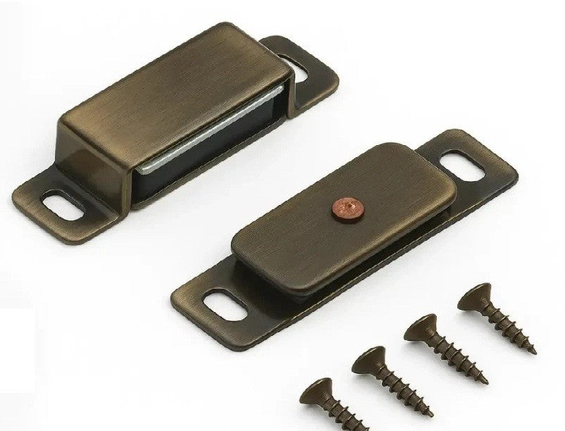MAGNETIC CATCH CHROME Heavy Duty 6kg Cupboard Cabinet Door Mag Latch METAL