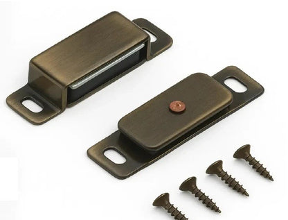 MAGNETIC CATCH CHROME Heavy Duty 6kg Cupboard Cabinet Door Mag Latch METAL