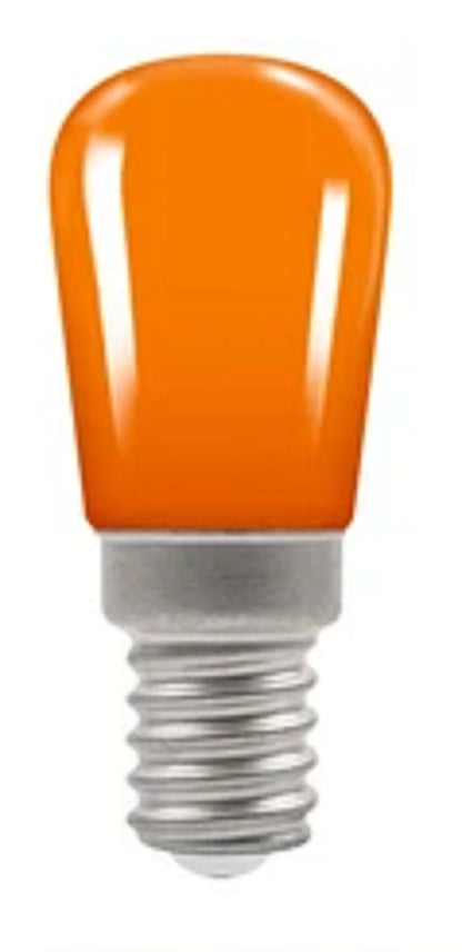 Christmas Coloured Pygmy Lamp 15watt "Crompton" Branded BC. SBC. SES End Caps