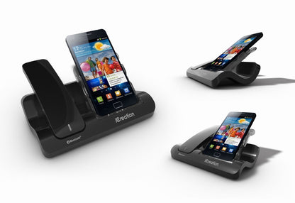 iCreation G500 Bluetooth Handset with Samsung Galaxy Charger