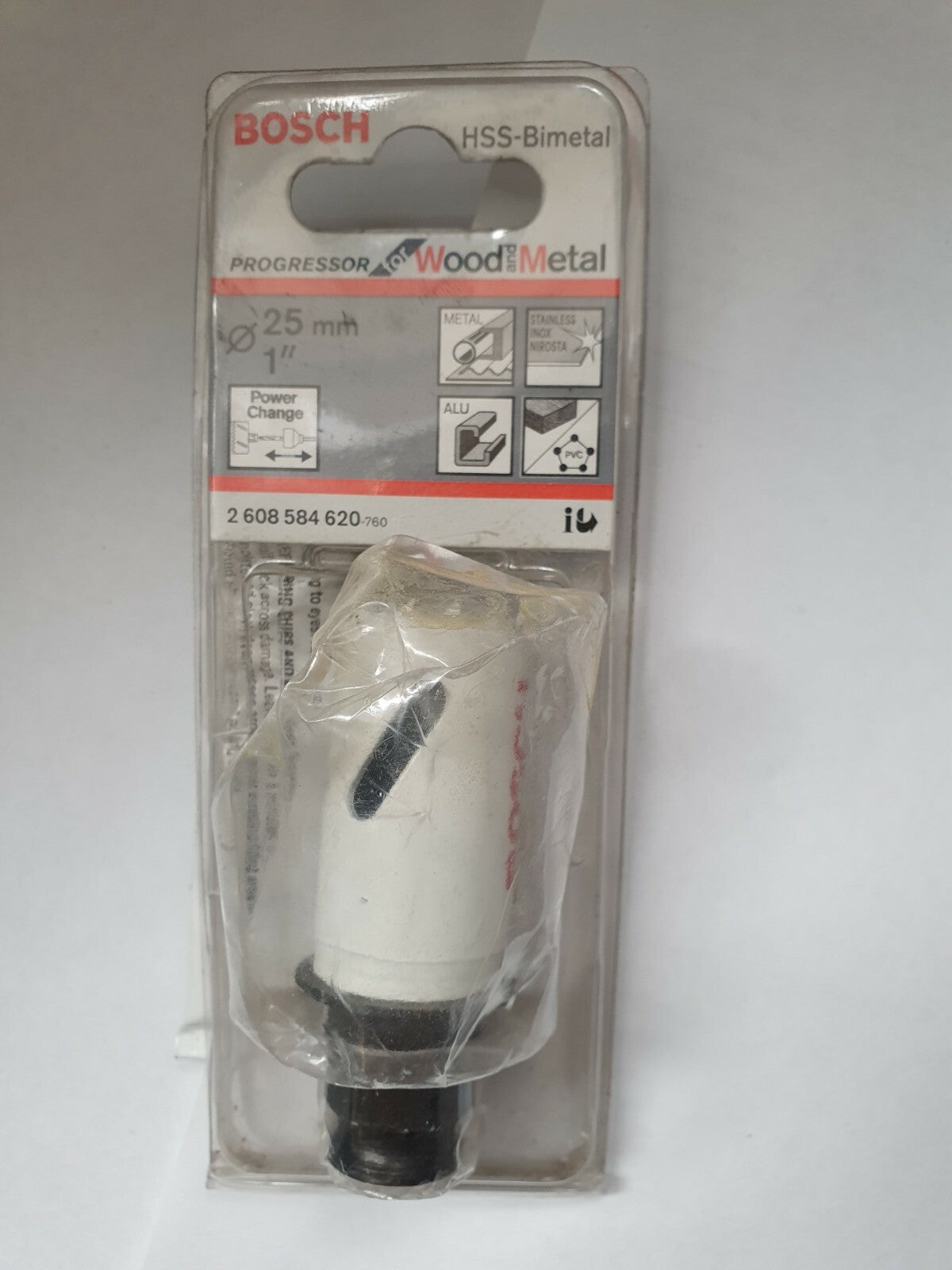 Bosch Progressor Bimetal Holesaw's for Wood & Metal  & Plastic Various Sizes