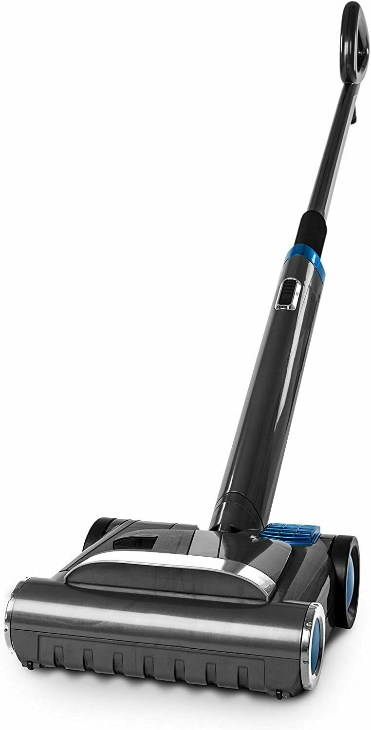 Pifco Cordless Air-Pro Upright Vacuum Cleaner 0.5Litre, 100W, Grey/Blue - P28044