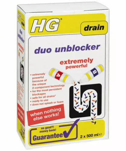 HG Duo Drain Unblocker 1L