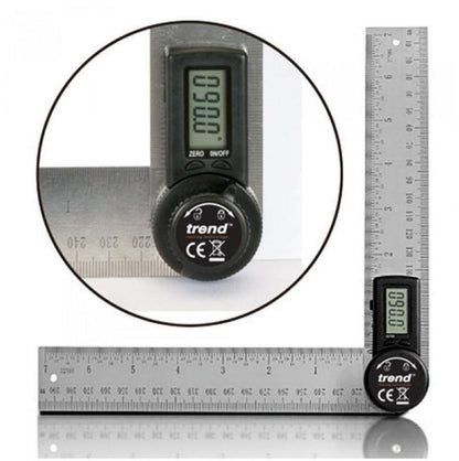 Trend Digital Angle Rule 200mm (7in) (2x200mm) Internal External Angle Finder
