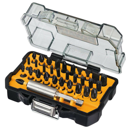 DEWALT 32 Piece IMPACT Screwdriver Bits & Drill Holder Set Pz,Ph,Torx,Hex,Slot X