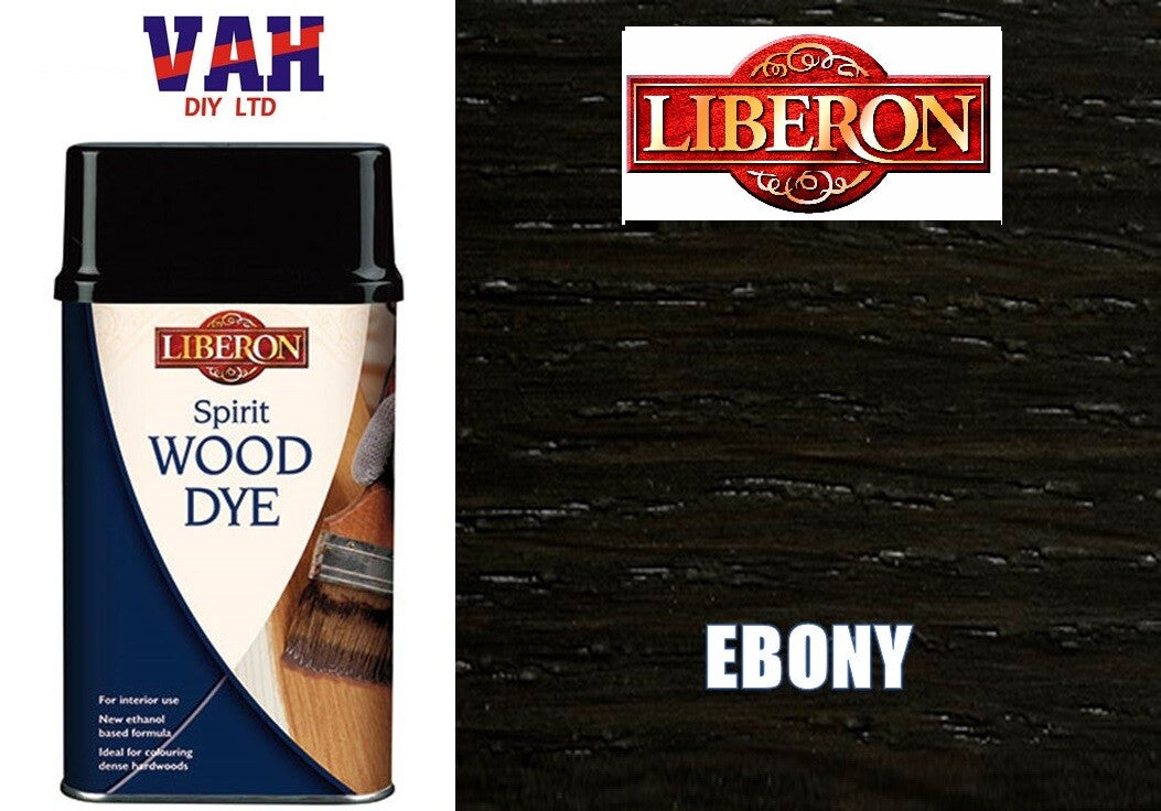 SPIRIT BASED WOOD DYE LIBERON  CHOICE OF COLOUR AND SIZES