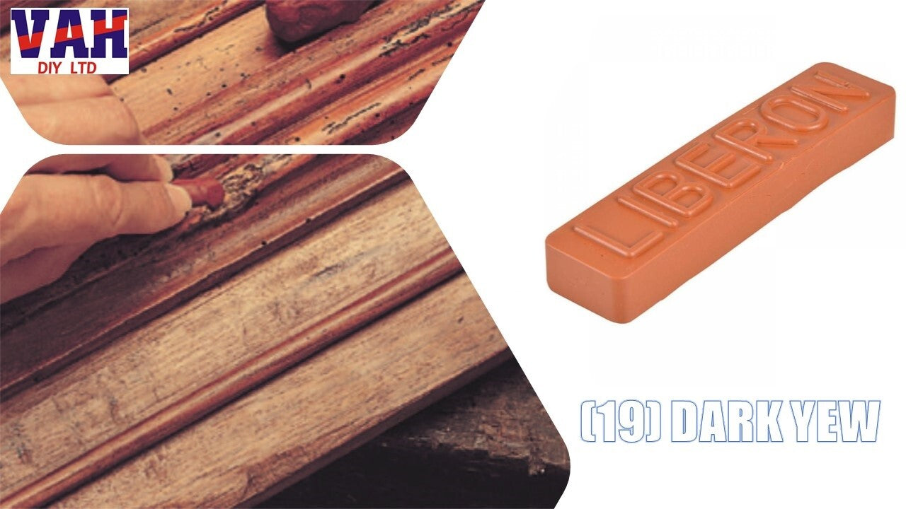 Wax Filler Rapair Stick In All Colours For Cracks In Wood Furniture Liberon 50g