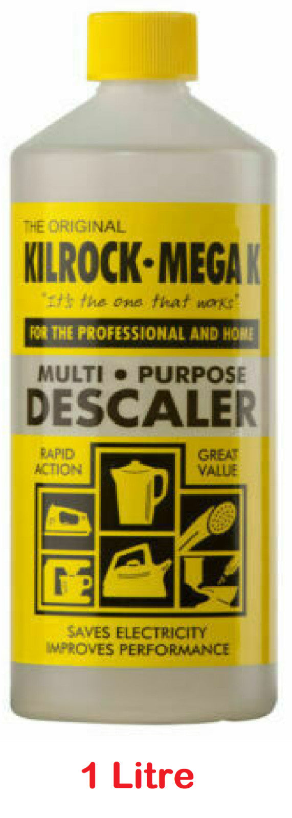 Kilrock Range Of Descalers 160ml to 1 Litre Poly Bottle