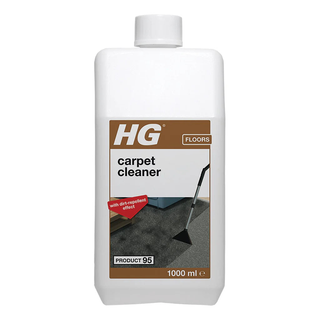 HG Carpet and Upholstery Shampoo Cleaner - 1L  (95) Fast Action Fresh Fragrance