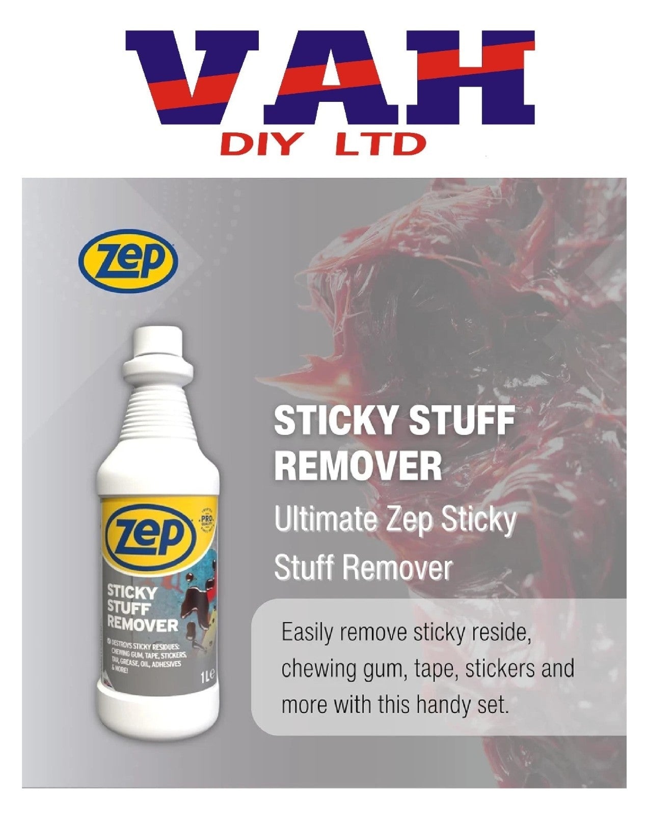 De Solv It Powerful Sticky Stuff Remover Sticker Label Gum Liquid