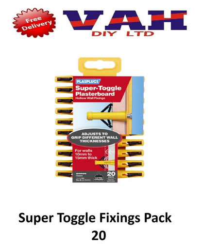 PLASPLUGS Standard - GP600 & Heavy Duty - BJP700 Brown Multi-Fix Wall Plugs