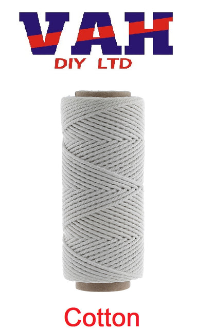 3 PLY  - Brown Soft Jute, Cotton, and Sisal Twine String approx 130ft