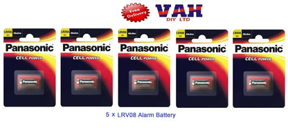 Panasonic LRV08 Car Alarm Battery Alakaline Long Life Small 12 Volt Cell Power